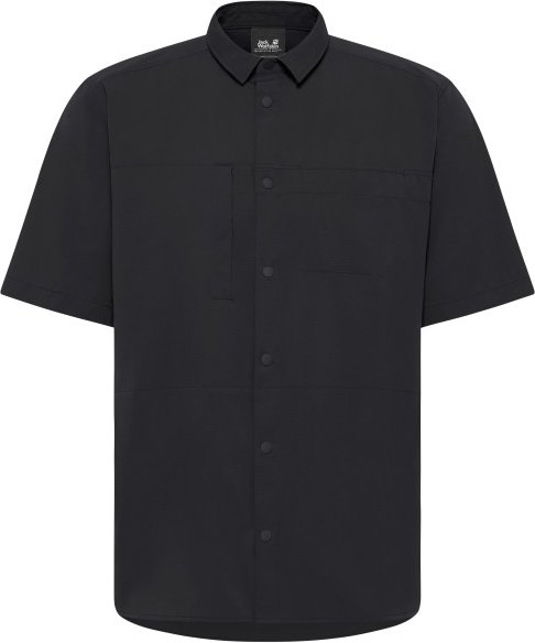 Jack Wolfskin - Sierra Canyon S/S Shirt - Hemd Gr S schwarz