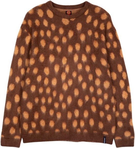 Santa Cruz - Jaguar Knit Crew - Pullover Gr XXL braun