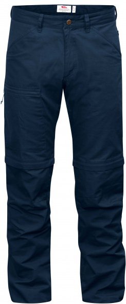 Fjällräven - High Coast Trousers Zip-Off - Trekkinghose Gr 48 blau