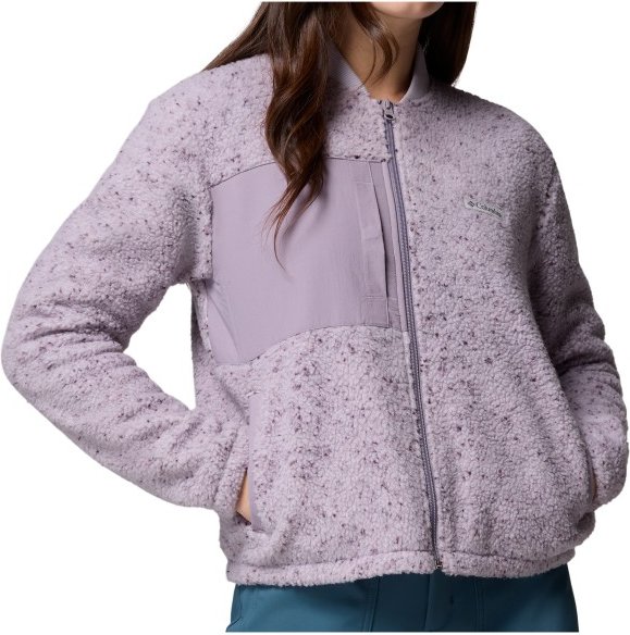Thumbnail - Columbia - Women's Stellar Path Fleece Bomber Full Zip - Fleecejacke Gr XL lila