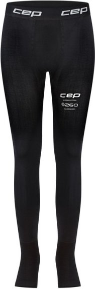 CEP - Pro Recovery Compression Tights 4.0 Open Toe - Lauftights Gr II schwarz