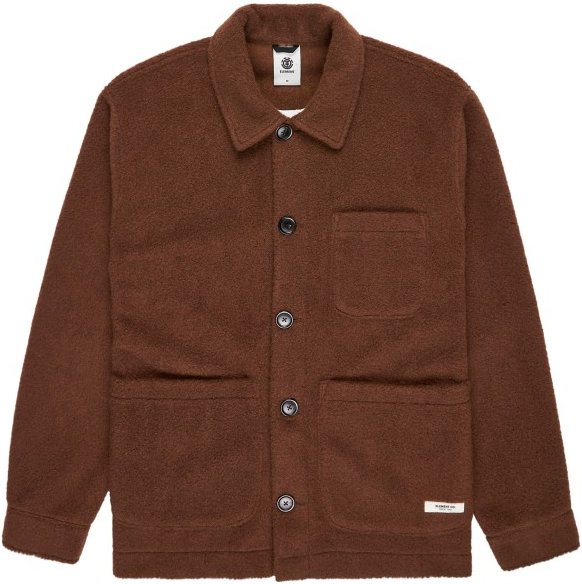 Element - Shepherd Shirt - Hemd Gr L braun