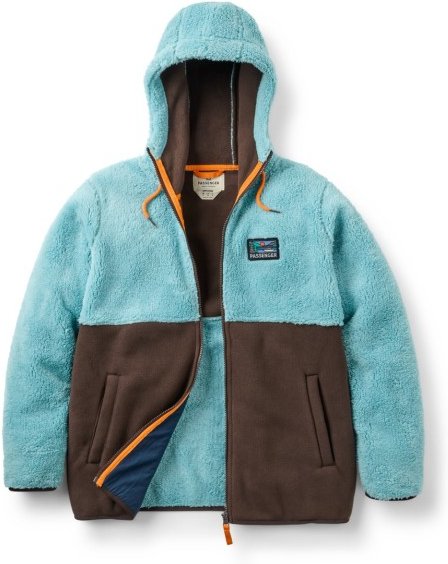 Passenger - Women's Nestling Sherpa Hooded Fleece - Winterjacke Gr XXL türkis