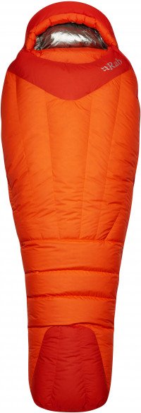 Rab - Andes Infinium 1000 - Daunenschlafsack Gr bis 195 cm Körperlänge atomic