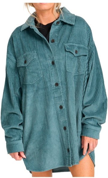 Thumbnail - Billabong - Women's Winter Ocean - Hemd Gr XL türkis