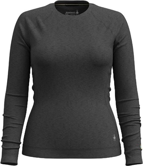 Smartwool - Women's Classic Thermal Merino BL Crew Plus Boxed - Merinounterwäsche Gr 2X schwarz/grau
