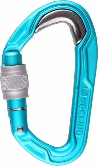 Edelrid - Bulletproof Screw II - Schraubkarabiner türkis