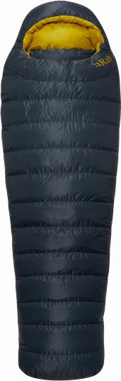 Rab - Ascent Pro 800 - Daunenschlafsack Gr bis 185 cm Körperlänge beluga