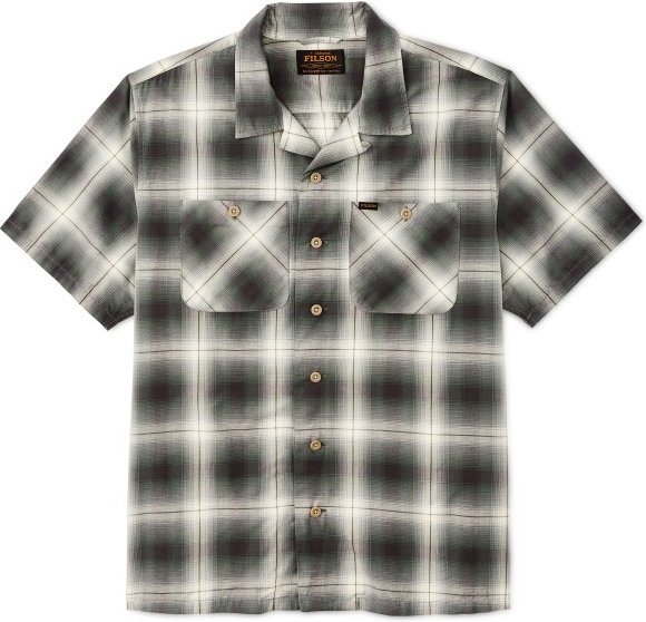 Filson - Greenwood S/S Shirt - Hemd Gr L grau