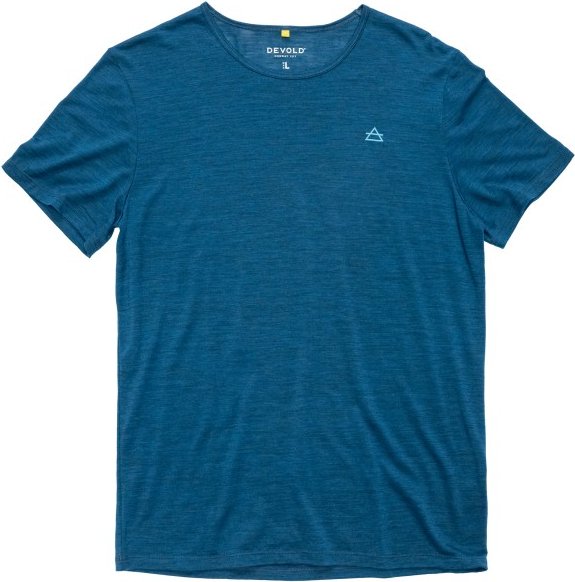 Devold - Active Tee - Merinoshirt Gr S blau