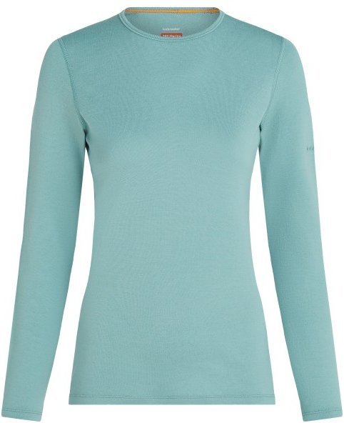 Icebreaker - Women's 260 Tech L/S Crewe - Merinounterwäsche Gr XL türkis