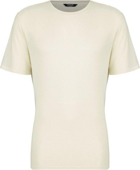 Stoic - WoolHemp VarbergSt Pique Tee - T-Shirt Gr 3XL weiß/beige