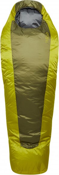 Rab - Solar Eco 0 - Kunstfaserschlafsack Gr bis 185 cm Körperlänge grün