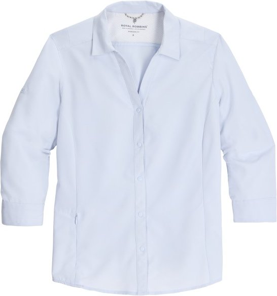 Royal Robbins - Women's Expedition Pro 3/4 Sleeve - Bluse Gr XS weiß