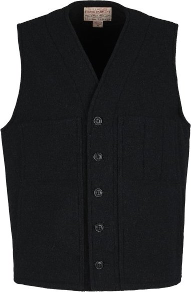 Filson - Mackinaw Wool Vest - Wollweste Gr XXL schwarz