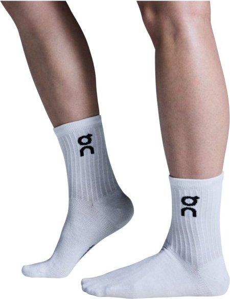 On - Logo Sock High 3-Pack - Multifunktionssocken Gr XS - EU: 35-38,5 grau