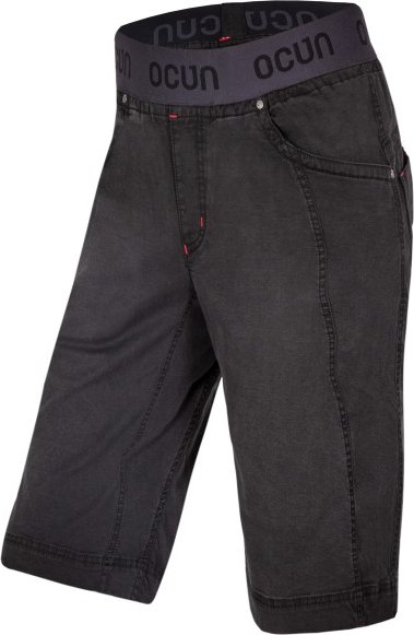 Ocun - Mánia Jeans Organic Shorts - Jeans Gr S grau/schwarz