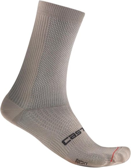 Castelli - Espresso 18 Sock - Radsocken Gr 40-43 grau