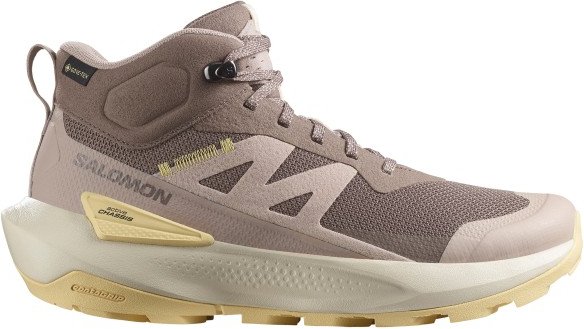 Thumbnail - Salomon - Women's Elixir Activ Mid GTX - Wanderschuhe Gr 37 1/3 braun/beige