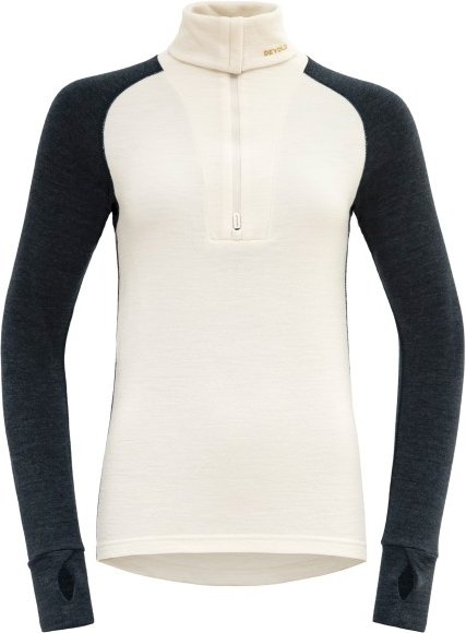 Devold - Women's Expedition Merino Silk Zip - Merinounterwäsche Gr M weiß