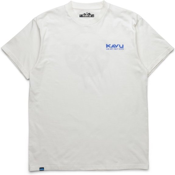 KAVU - Waves - T-Shirt Gr M weiß