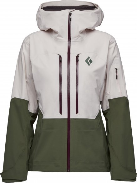 Thumbnail - Black Diamond - Women's Recon LT Shell - Skijacke Gr XL grau/oliv