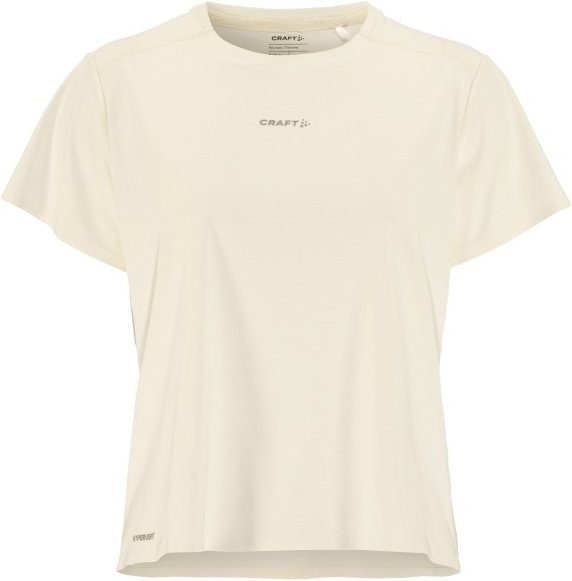 Craft - Women's Hypervent Tee - Laufshirt Gr L tofu