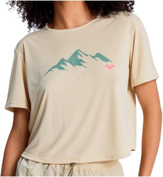 Roxy - Women's Boundless Spirit Tee 3 - T-Shirt Gr XXL beige