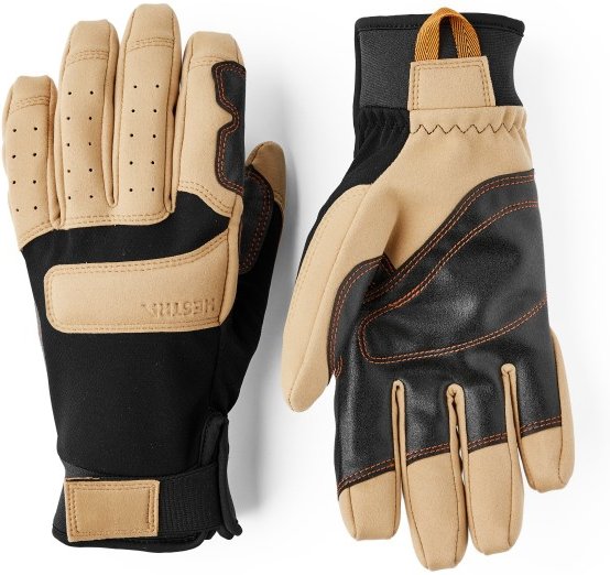 Hestra - Climbers Liba Long 5 Finger - Handschuhe Gr 8 beige