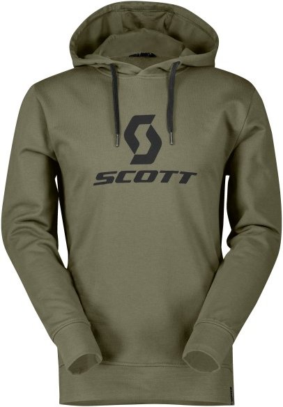 Scott - Hoody Icon L/S - Hoodie Gr S oliv
