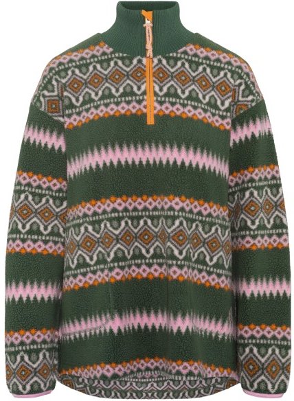 Thumbnail - Kari Traa - Women's Ruthie Midlayer Half Zip - Fleecepullover Gr XS bunt
