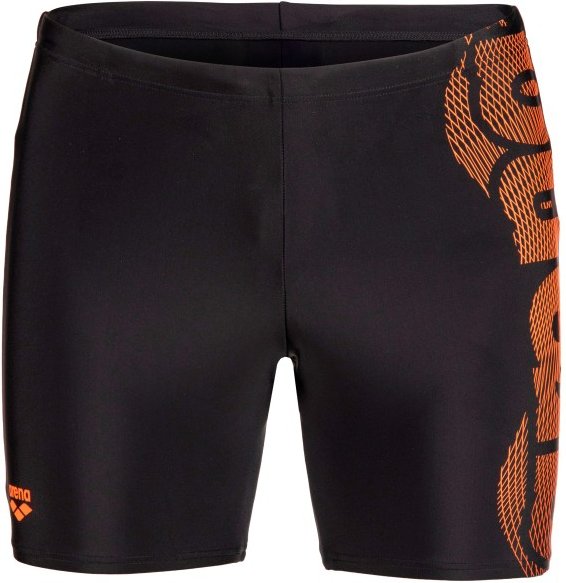 Arena - Swim Mid Jammer Graphic - Badehose Gr 9 schwarz