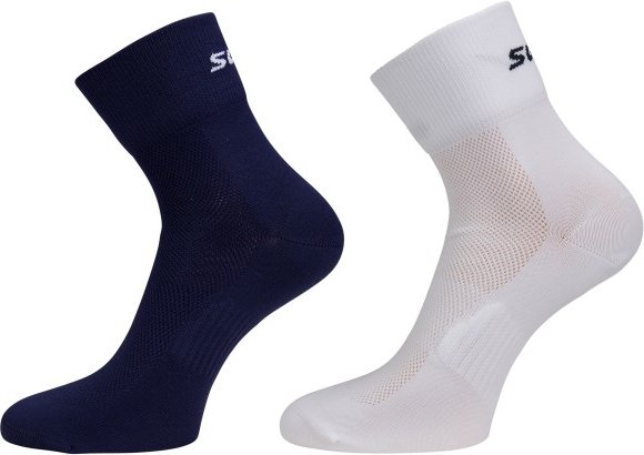 Swix - Active Sock 2-Pack - Laufsocken Gr 40-42 grau/blau