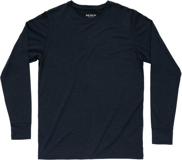 Devold - Classic L/S - Merinoshirt Gr S blau