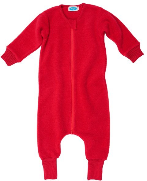 Thumbnail - Reiff - Kid's Fleeceschlafsack mit Bein und Arm - Kinderschlafsack Gr 74/80 rot