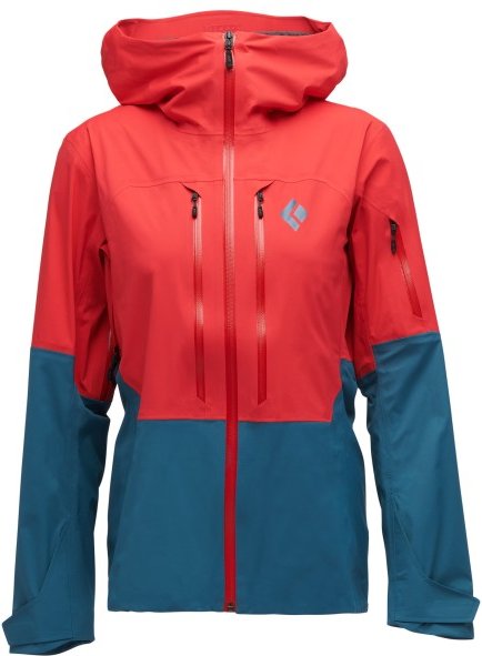 Black Diamond - Women's Recon LT Shell - Skijacke Gr XS rot/blau