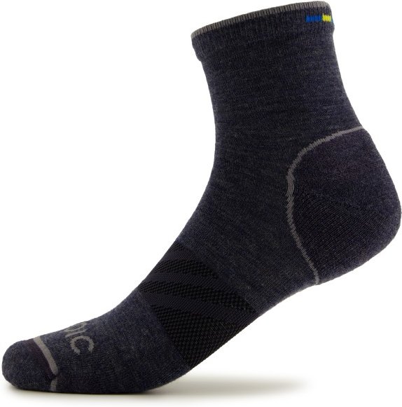 Stoic - Merino Outdoor Quarter Socks Tech - Wandersocken Gr 36-38 schwarz