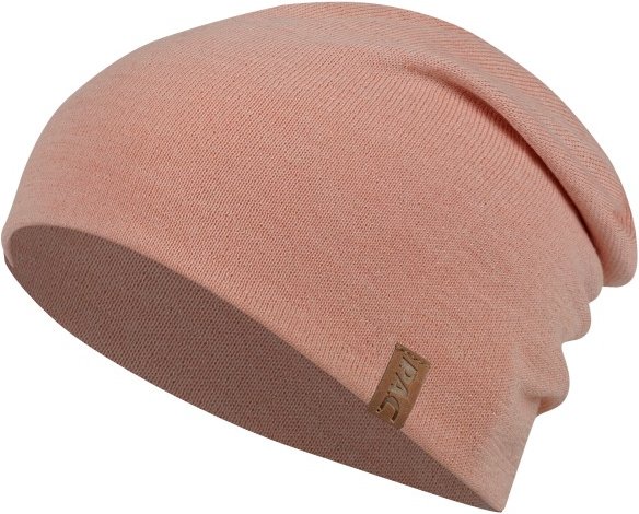 P.A.C. - Nature Renul Merino Beanie - Mütze Gr One Size rosa/braun