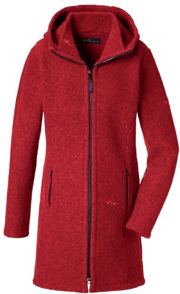 Thumbnail - Mufflon - Women's Rika - Mantel Gr XL rot
