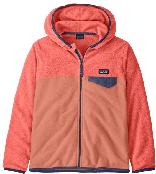 Patagonia - Kid's Micro D Snap-T Jacket - Fleecejacke Gr S rot