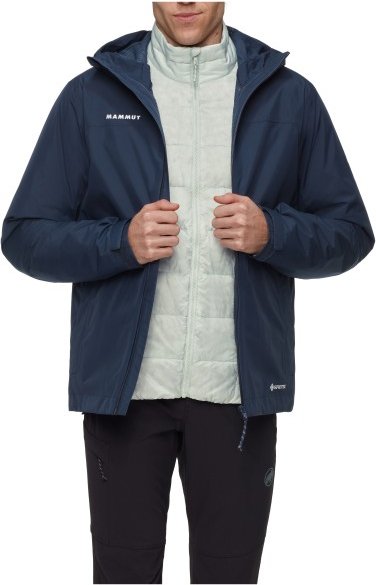 Thumbnail - Mammut - Treeline 3 in 1 Hardshell Hooded Jacket - Doppeljacke Gr L blau