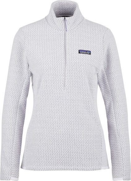 Patagonia - Women's R1 Air Zip Neck - Fleecepullover Gr XL grau/weiß