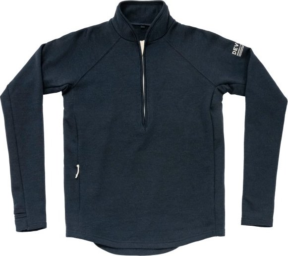 Thumbnail - Devold - Women's Endurance Merino Zip - Merinopullover Gr L blau