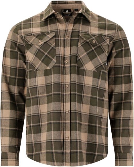 Whistler - Bargo Checked Shirt - Hemd Gr L braun
