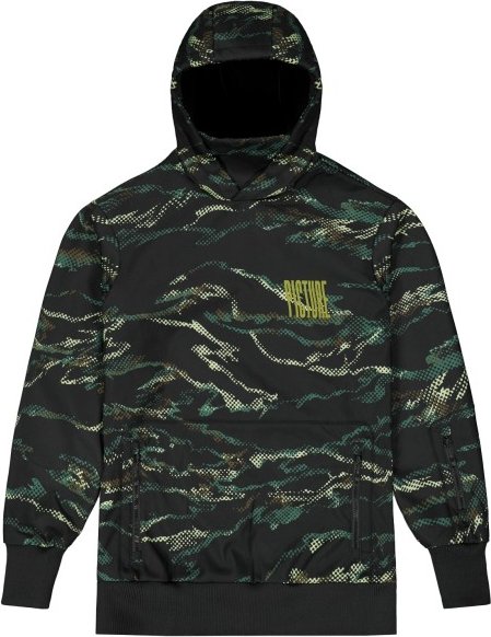 Picture - Parker Printed Jacket - Softshellpullover Gr M schwarz