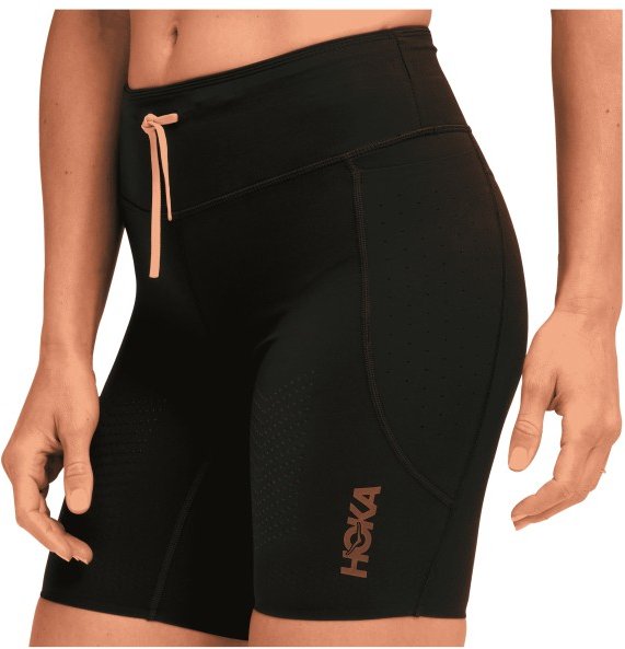Thumbnail - HOKA - Women's Skybreeze Half Tight - Laufshorts Gr S schwarz