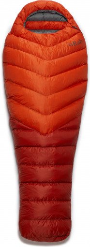 Rab - Alpine 200 - Daunenschlafsack Gr bis 185 cm Körperlänge rot
