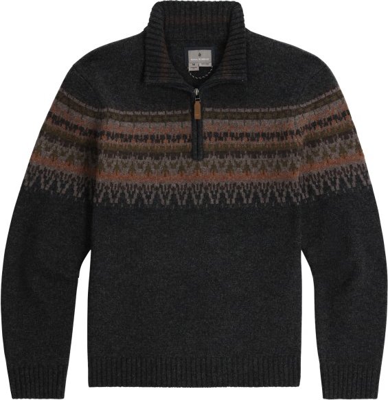 Royal Robbins - Arch Rock 1/4 Zip - Merinopullover Gr XXL schwarz