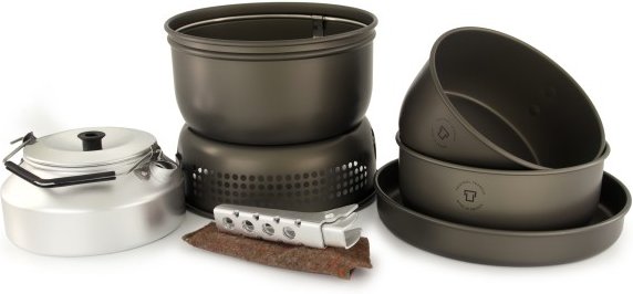 Trangia - 25-2 Sturmkocher mit Primus Gasbrenner - Gaskocher Gr 1140 g