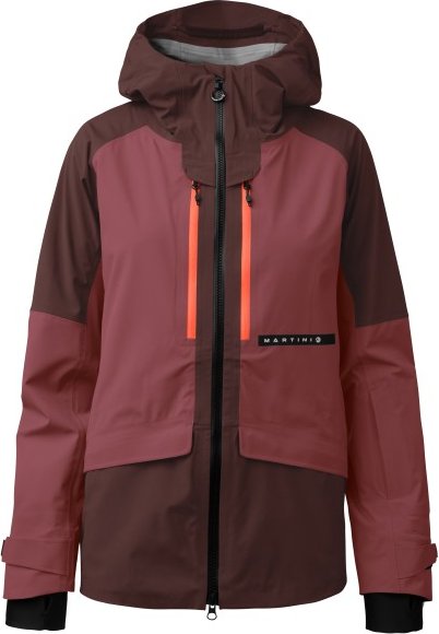 Martini - Women's Yalca 3L Jacket - Regenjacke Gr XL braun/rot